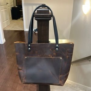 Portland Leather Large Canyon Tote. Brand New!